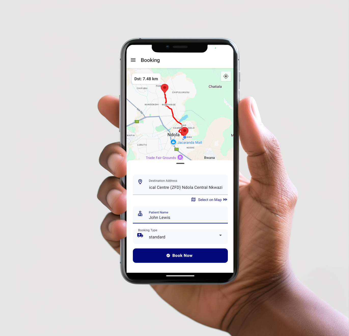 Ambulance App Preview